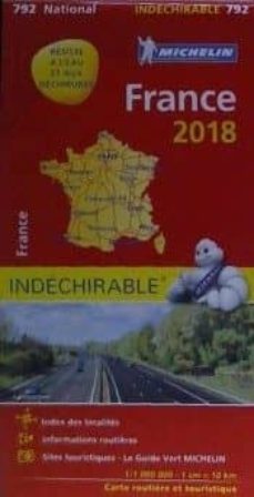 mapa national francia "alta resistencia" 2018-9782067226241