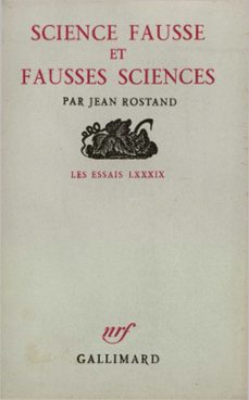 science fausse et fausses sciences (ebook)-jean rostand-9782072035241