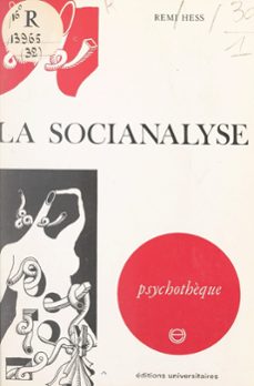 la socianalyse (ebook)-remi hess-9782307144441