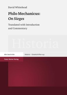 philo mechanicus: "on sieges" (ebook)-9783515113441