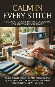 calm in every stitch: a beginner's guide to mindful quilting for stress-free creativity (ebook)-caleb prescott-9783565138241