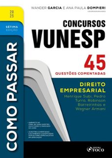 como passar em concursos vunesp - 7ª ed -2025 (ebook)-henrique subi-pedro turra-robinson barreirinhas-9786561207041