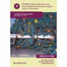 (i.b.d.) hotr0209 elaboración de vinos, otras bebidas alcohólicas aguas cafés e infusiones. - sumillería-9788411034241