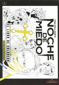 noche de miedo. el libro de colorear-tom holland-9788412369441