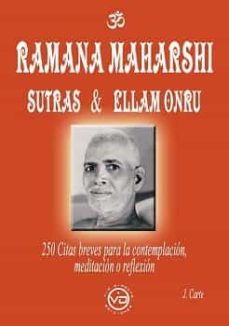 ramana maharshi sutras & ellam onru-j. carte-9788412530841
