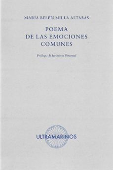poema de las emociones comunes-maria belen milla altabas-9788412816341