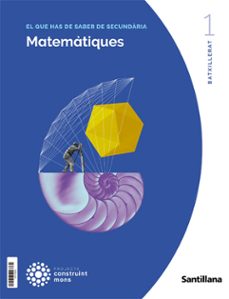 matematiques aplicades ccss 1º batxillerat construint mons mediterranea catalunya / illes balears / comunidad valenciana-9788413158341