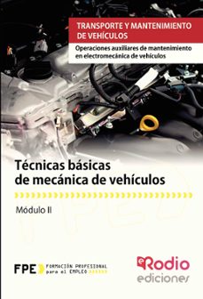 tecnicas basicas de mecanica de vehiculos (mf0623_1).-9788416232741