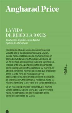 la vida de rebecca jones-angharad price-9788416738441