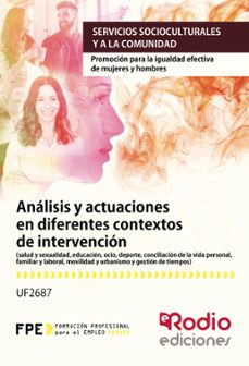 uf2687 analisis y actuaciones en diferentes contextos de intervencion-9788417287641