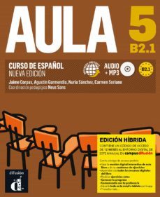 aula nueva edicion 5 - b2.1 libro del alumno (edicion hibrida)-9788419236241