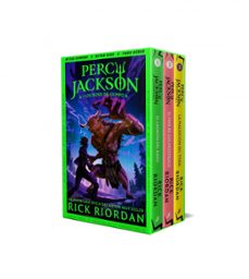 percy jackson y los dioses del olimpo (estuche con: el ladron del rayo el mar de los monstruos la maldicion del titan)-rick riordan-9788419868541