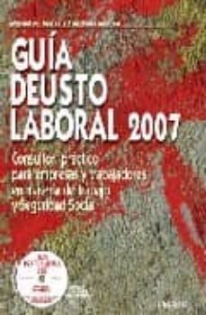 guia deusto laboral 2007 (incluye cd rom)-9788423425341