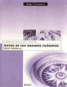 textos de los grandes filosofos: edad moderna-9788425409141