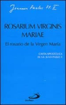 rosarium virginis mariae. rosario de la virgen mar?a-9788428524841