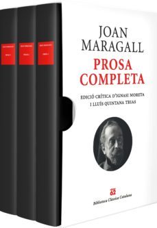 estoig prosa 1, 2 i 3 de joan maragall-9788429779141