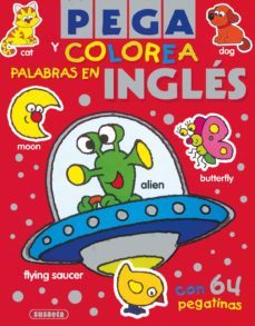 pega y colorea palabras ingles-9788430565641