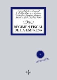 regimen fiscal de la empresa incluye cd-rom-luis alberto malvarez pascual-9788430953141