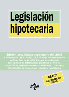 legislacion hipotecaria-9788430988341