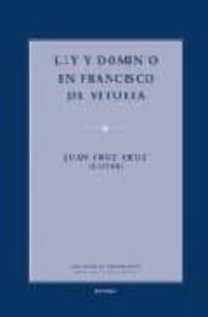 ley y dominio en francisco de vitoria-9788431325541