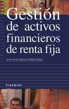 gestion de activos financieros de renta fija-juan mascareñas perez iñigo-9788436816341