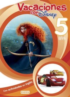 vacaciones con disney 5 años con actividades en ingles-9788444150741