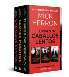 estuche los primeros casos de caballos lentos (caballos lentos; l eones muertos; tigres de verdad) (serie jackson lamb 1,2,3)-mick herron-9788466391641