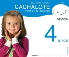 cachalote 4 años. primer trimestre. galicia educacion infantil 3-5 años-9788466776141