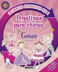 pegatinas para chicas y cosas de chicas (2 libros en 1) (giralibr o)-9788467715941