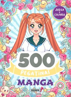 500 pegatinas manga-9788467793741
