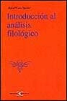 introduccion al analisis filologico-9788470398841