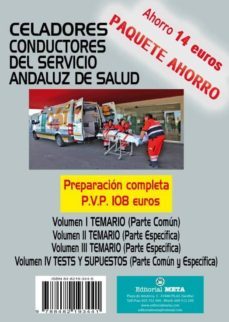 celadores conductores sas (4 volumenes)-9788482193441