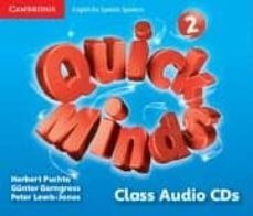 quick minds level 2 class audio cds spanish edition-9788483235041