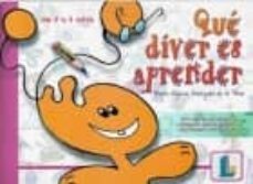 que diver es aprender (de 3 a 5 años)-9788484831341