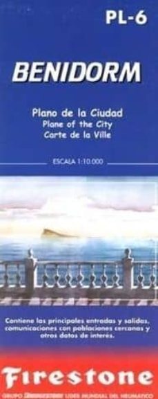 benidorm (pl-6): plano de la ciudad (1:10000)-9788486907341