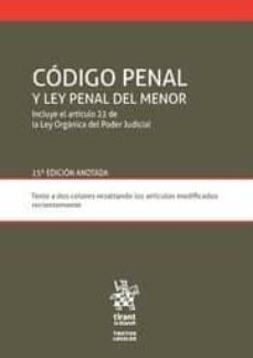 codigo penal y ley penal del menor 25ª ed 2017-9788491690641