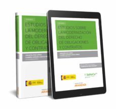 estudios sobre la modernizacion del derecho de obligaciones y contratos-9788491974741