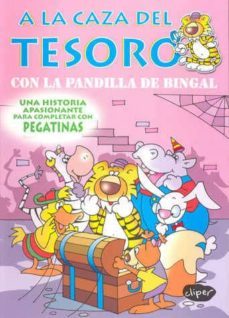 a la caza del tesoro con la pandilla de bingal-9788496179141