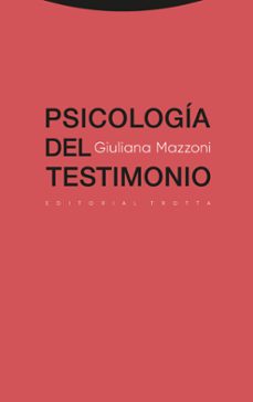 psicologia del testimonio-giuliana mazzoni-9788498797541