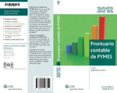 prontuario contable de pymes 2012-jorge buireu guarro-9788499543741