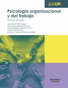 psicología organizacional y del trabajo (ebook)-jean david polo vargas-juan david madrid contrera-leidy alejandra gomez franco-9789587893441