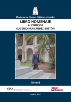 libro homenaje al profesor eugenio hernandez-breton, tomo ii/iv-eugenio hernandez breton-9789804160141
