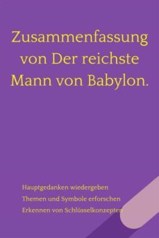 zusammenfassung von der reichste mann von babylon. (ebook)-9791222047041