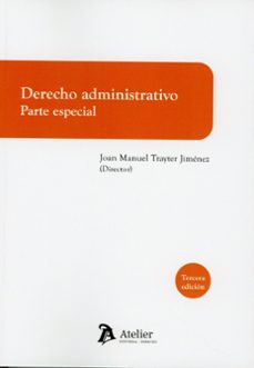 Imagen Principal de DERECHO ADMINISTRATIVO. PARTE ESPECIAL 2026