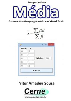computando a  média de uma amostra programado em visual basic (ebook)-vitor amadeu souza-3410002272751