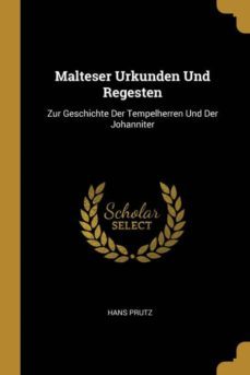 malteser urkunden und regesten-9780270664751