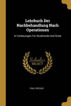 lehrbuch der nachbehandlung nach operationen-9780270728651