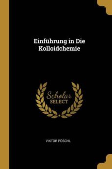 einfuhrung in die kolloidchemie-9780274123551