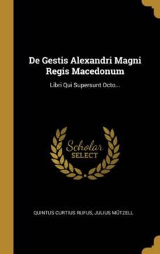 de gestis alexandri magni regis macedonum-9780353824751