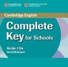 complete key for schools: class audio cds (2) (solo portugal)-david mckeegan-sue elliott-9780521124751